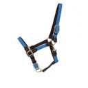 Kentucky Horsewear Plaited Nylon Halter, Light Blue