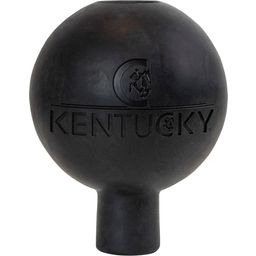 Kentucky Horsewear Leine & Wandschutz Gummiball, S, 11.5cm - black