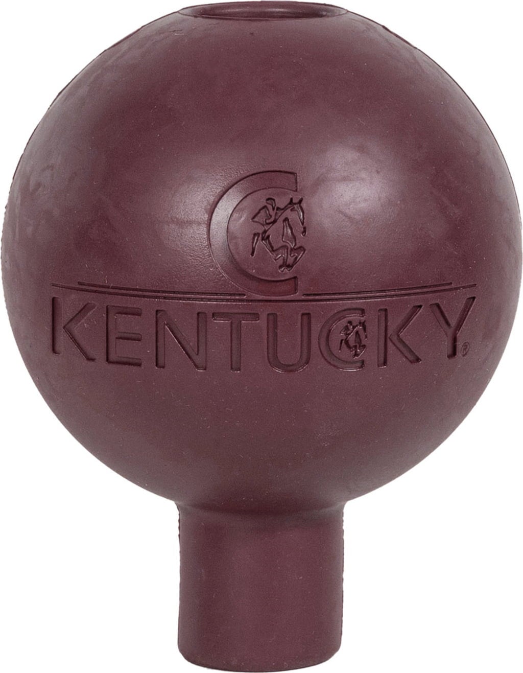 Leine & Wandschutz Gummiball, S, 11.5cm, bordeaux