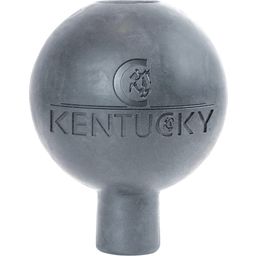 Kentucky Horsewear Leine & Wandschutz Gummiball, S, 11.5cm - grey