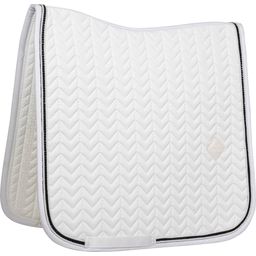 Kentucky Horsewear Saddle Pad Metal Chain Dressage - White