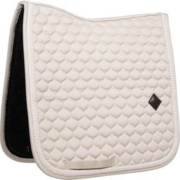 Kentucky Horsewear Saddle Pad Plaited Cord Dressage - beige