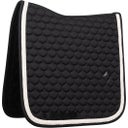 Kentucky Horsewear Saddle Pad Plaited Cord Dressage - Black