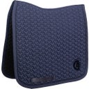 Kentucky Horsewear 'Plaited 3D Logo' Dressage Saddle Pad  - navy