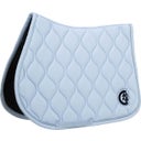 Kentucky Horsewear 'Wave' Jumping Saddle Pad  - light blue