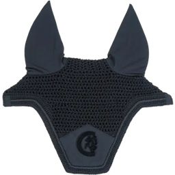 Wellington 3D Logo Soundless Fly Bonnet, Full - black