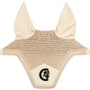 Kentucky Horsewear Fly Veil Wellington 3D Logo, Full - Beige