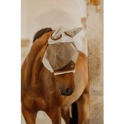 Flugmask 'Skin Friendly with ears', silver - Cob