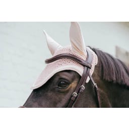 Fliegenhaube 'Wellington Plaited Cord', Full - light rose