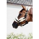 Kentucky Horsewear Nylon Lamfell Halfter Soft, natural - VB