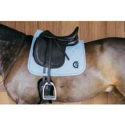 Kentucky Horsewear Dressur Schabracke 'Wave' - light blue