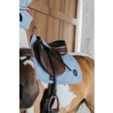 Kentucky Horsewear 'Wave' Jumping Saddle Pad  - light blue