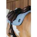 Kentucky Horsewear 'Wave' Jumping Saddle Pad  - light blue