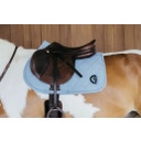 Kentucky Horsewear 'Wave' Jumping Saddle Pad  - light blue
