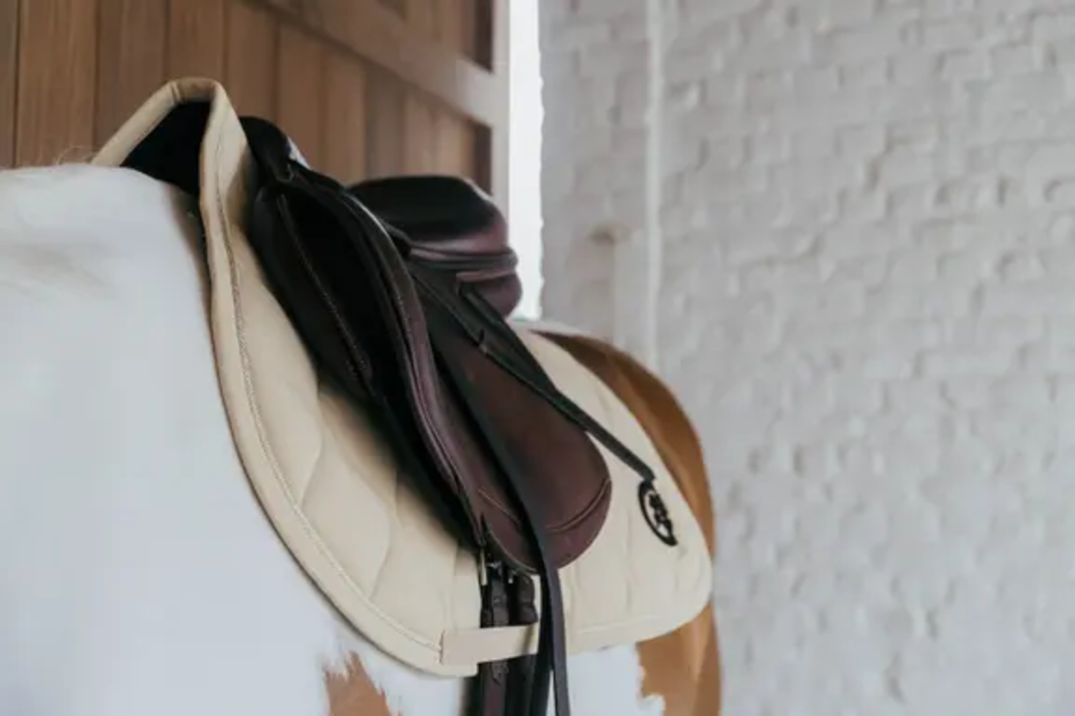 Kentucky Horsewear Spring Schabracke 'Wave' - beige