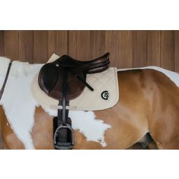 Kentucky Horsewear Saddle Pad Wave Jumping - beige