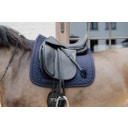 Kentucky Horsewear 'Plaited 3D Logo' Dressage Saddle Pad  - navy