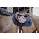 Kentucky Horsewear 'Plaited 3D Logo' Jumping Saddle Pad  - navy