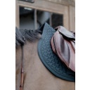 Kentucky Horsewear Spring Schabracke 'Plaited 3D Logo' - pine green