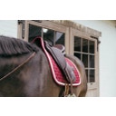 Kentucky Horsewear Dressur Schabracke 'Plaited Cord' - bordeaux