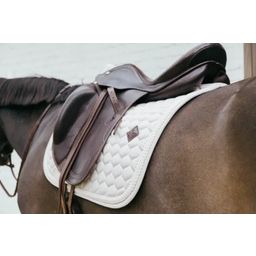 Kentucky Horsewear Czaprak ujeżdżeniowy 'Plaited Cord' - beige