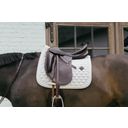 Kentucky Horsewear 'Plaited Cord' Dressage Saddle Pad  - beige