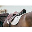 Kentucky Horsewear Saddle Pad Plaited Cord Jumping - beige