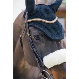 Kentucky Horsewear Bonnet Anti-Mouches 'Wellington' Full - black