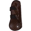 Kentucky Horsewear Springgamaschen Elastik, M - brown