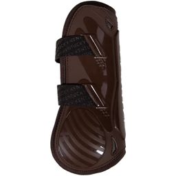 Kentucky Horsewear Tendon Boots Elastic Jumping, M - brown