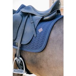 Kentucky Horsewear Dresurna podsedelnica 'Metal Chain' - navy