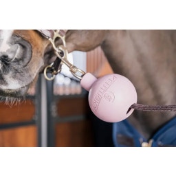 Leiband & Wandbeschermende Rubber Bal, S, 11,5cm - old rose