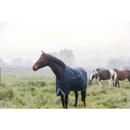 All-Weather Waterproof Comfort Turnout Rug 0 g, Navy - 145 cm