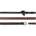 Working by Dyon - 1/2'' (13mm) Rubber Reins, Full  - Brown