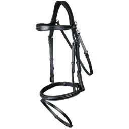 Working by Dyon - Bridle with Combined Noseband and Snap Hook, Full  - Black