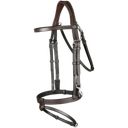 Working by Dyon - Flat Leather Bridle with Snap Hooks, Full  - Brown