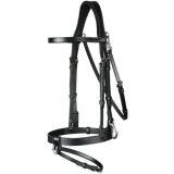 Working by Dyon - Flat Leather Bridle with Snap Hooks, Full 