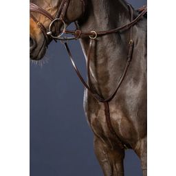 Gleitendes Ringmartingal, Warmblut D-Collection - Braun