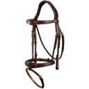 D-Collection Anatomical Bridle with Combined Noseband, Cob - 1 Pc