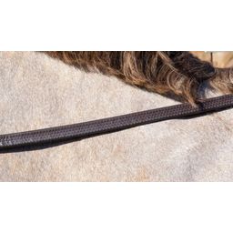 1/2'' (13mm) Rubberen Teugels, Warmbloed - Working by Dyon - Bruin