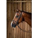 Working by Dyon - Bridle with Combined Noseband and Snap Hook, Full  - Brown