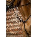 Martingaalvork met Elastische Ring, Warmbloed D-Collectie - Bruin