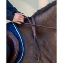 D-Collection - 1/2'' (13mm) Rubber Reins, Brown, Cob  - 1 Pc