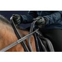 D-Collection - 1/2'' (13 mm) Rubber Reins, Full  - Black