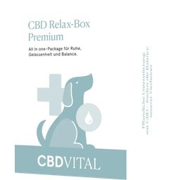 CBD VET Relax-Box Premium for Dogs - 1 box