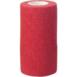 Kerbl Self-adhesive Bandage EquiLastic, 10 cm - Rosso