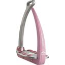 VEREDUS Stirrups Steel1 Light Pink - 1 Pair