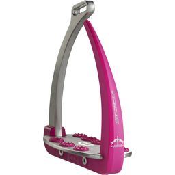 VEREDUS Stijgbeugels - Steel1 Pink - 1 Paar