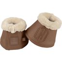 ESKADRON Stingray Bell Boots - Faux Fur, Almond