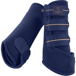 ESKADRON Pro Dressage Tendon Boots, Front, Full - True Blue